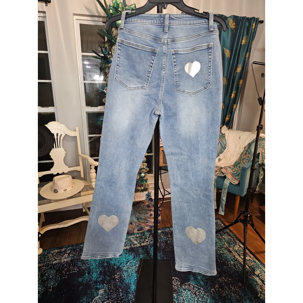 Juicy COUTURE  Jeans, Distressed, Blue